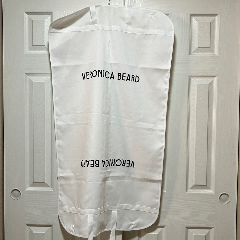 Veronica Beard Garment Bag in White
